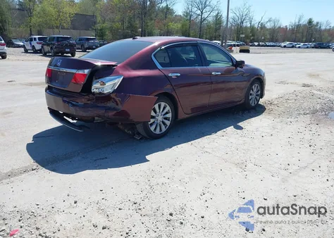 2014 Honda Accord Ex-L из США, поврежденный, VIN 1HGCR2F85EA180476